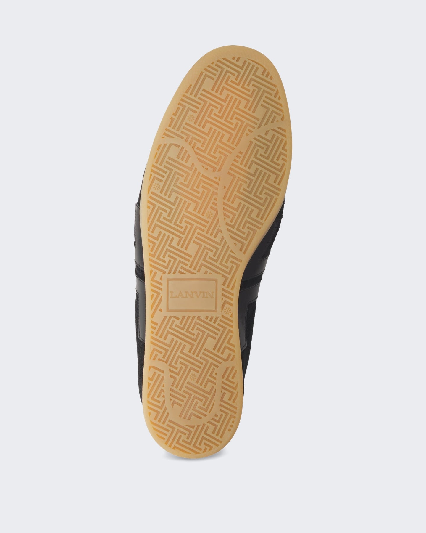 Heren Glen Full Leather Zwart