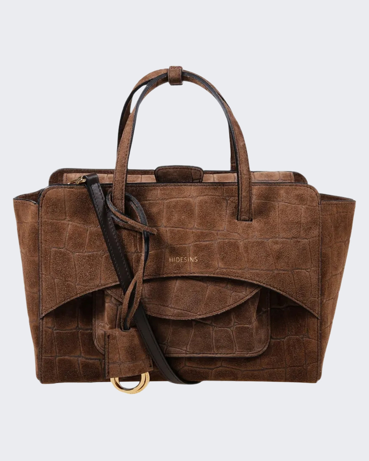 Damen Flap M Suede Cocco Chocolat