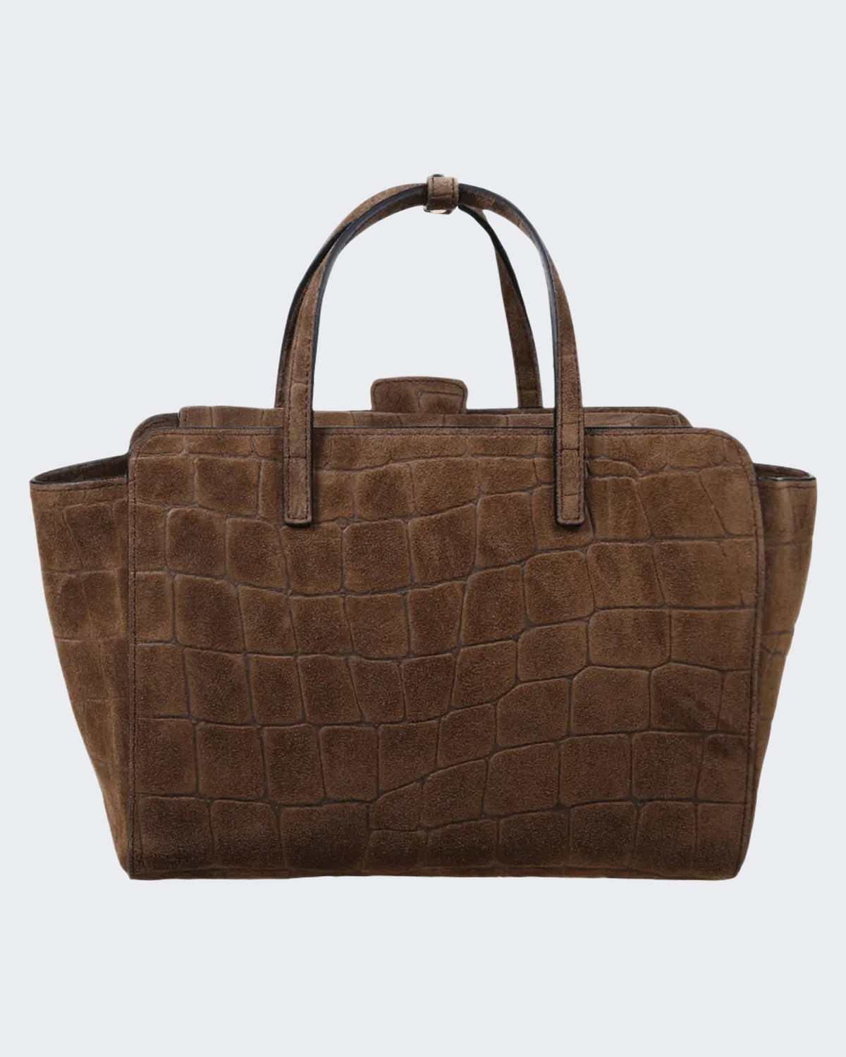 Damen Flap M Suede Cocco Chocolat