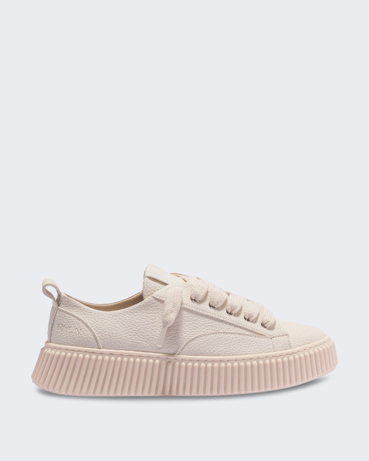 Unisex Treble 2019 Grain Leather Beige