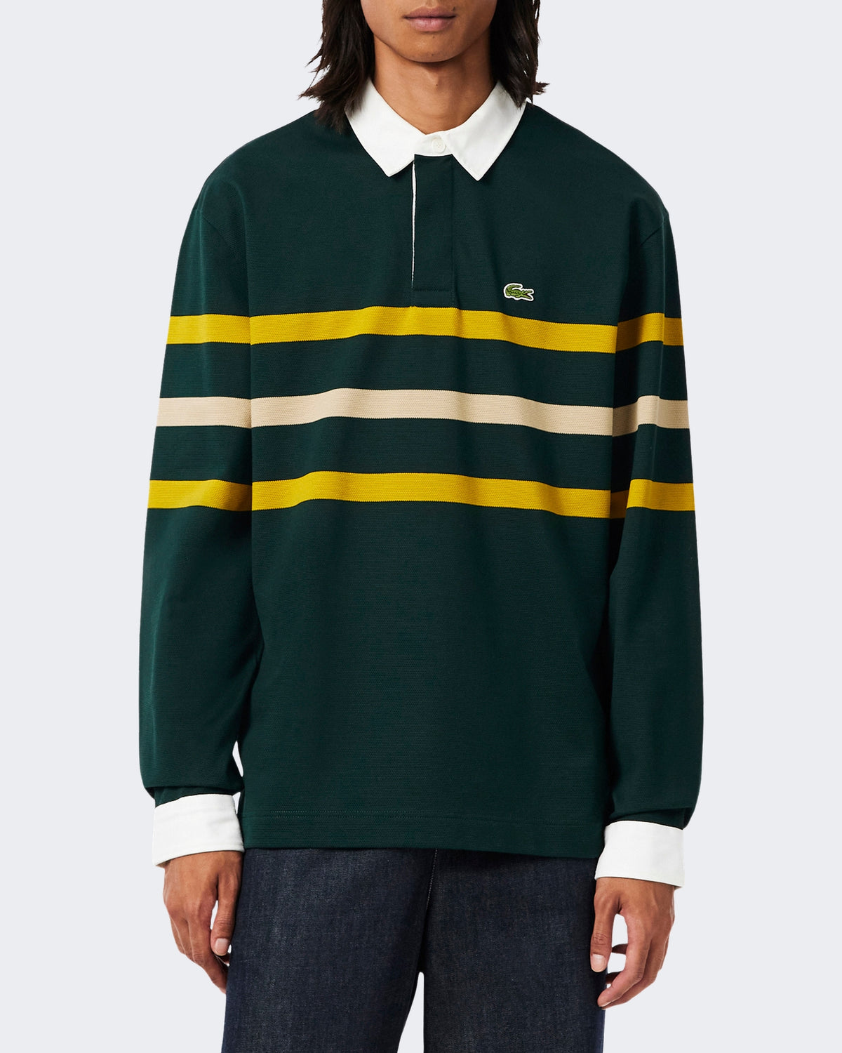 Lacoste Heren Rugbyshirt Sinople - foto 2