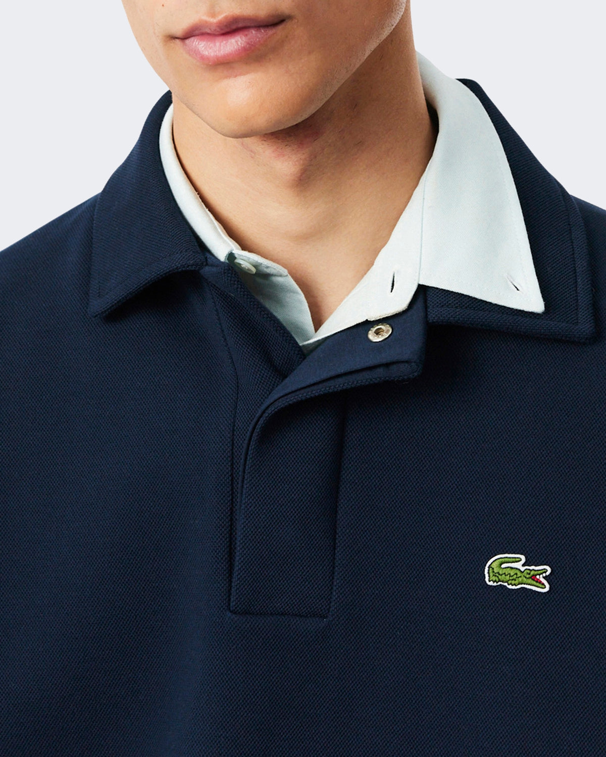Lacoste Heren Sweater Navy Blue - foto 2