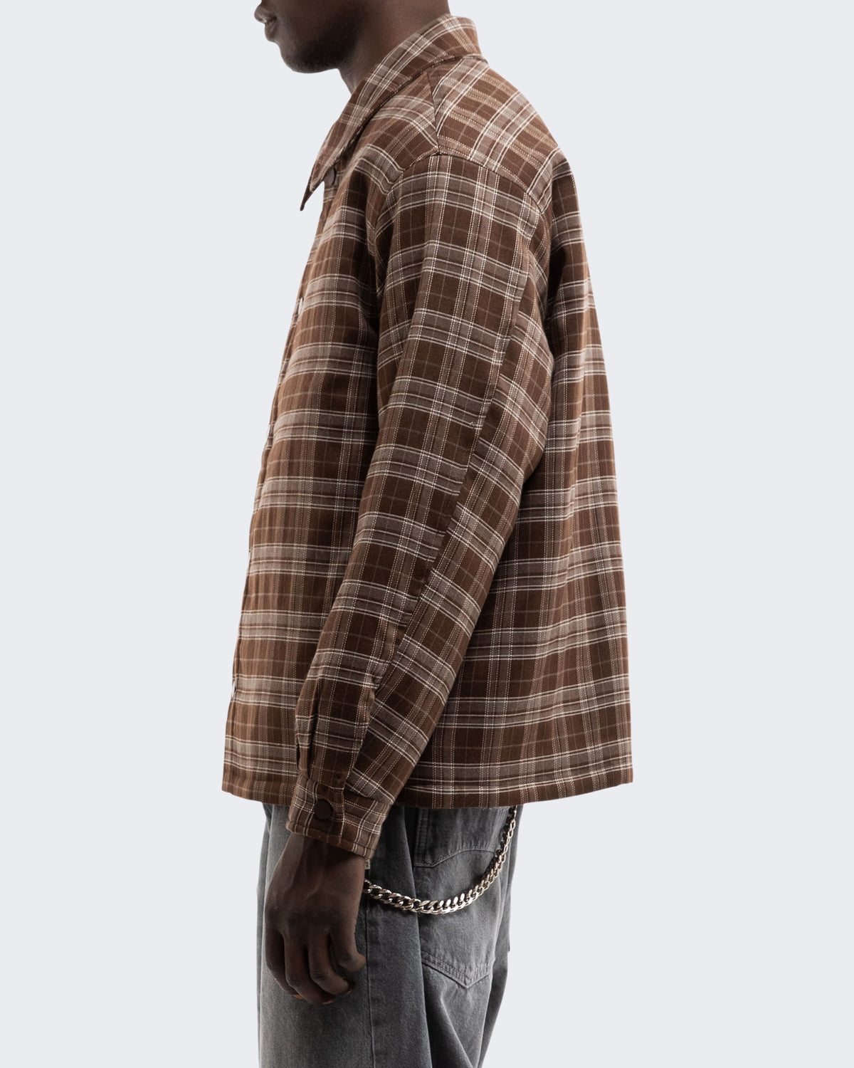 Herren Reternity Padded Flannel Brown