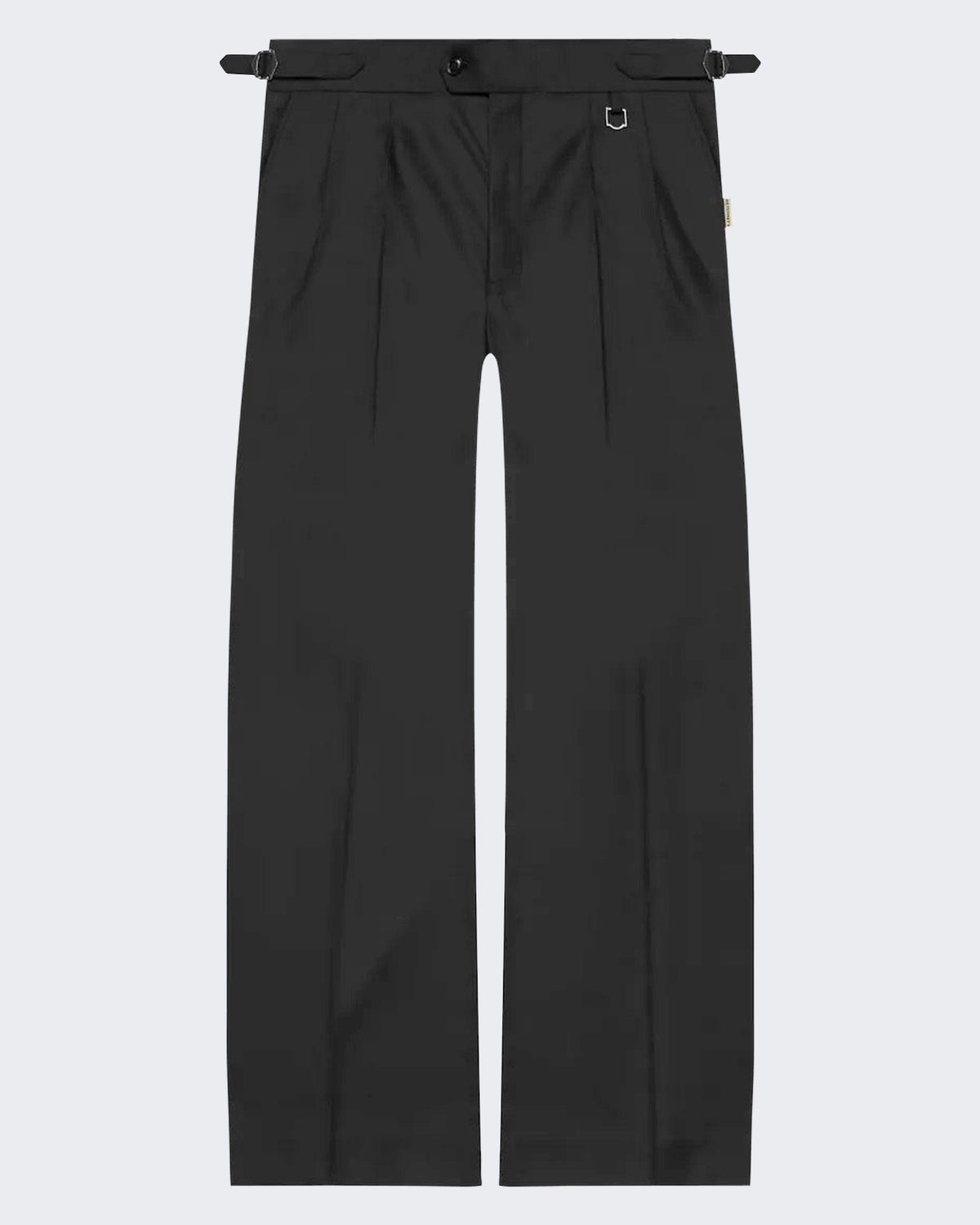 Herren Tailored Baggy Pants Black