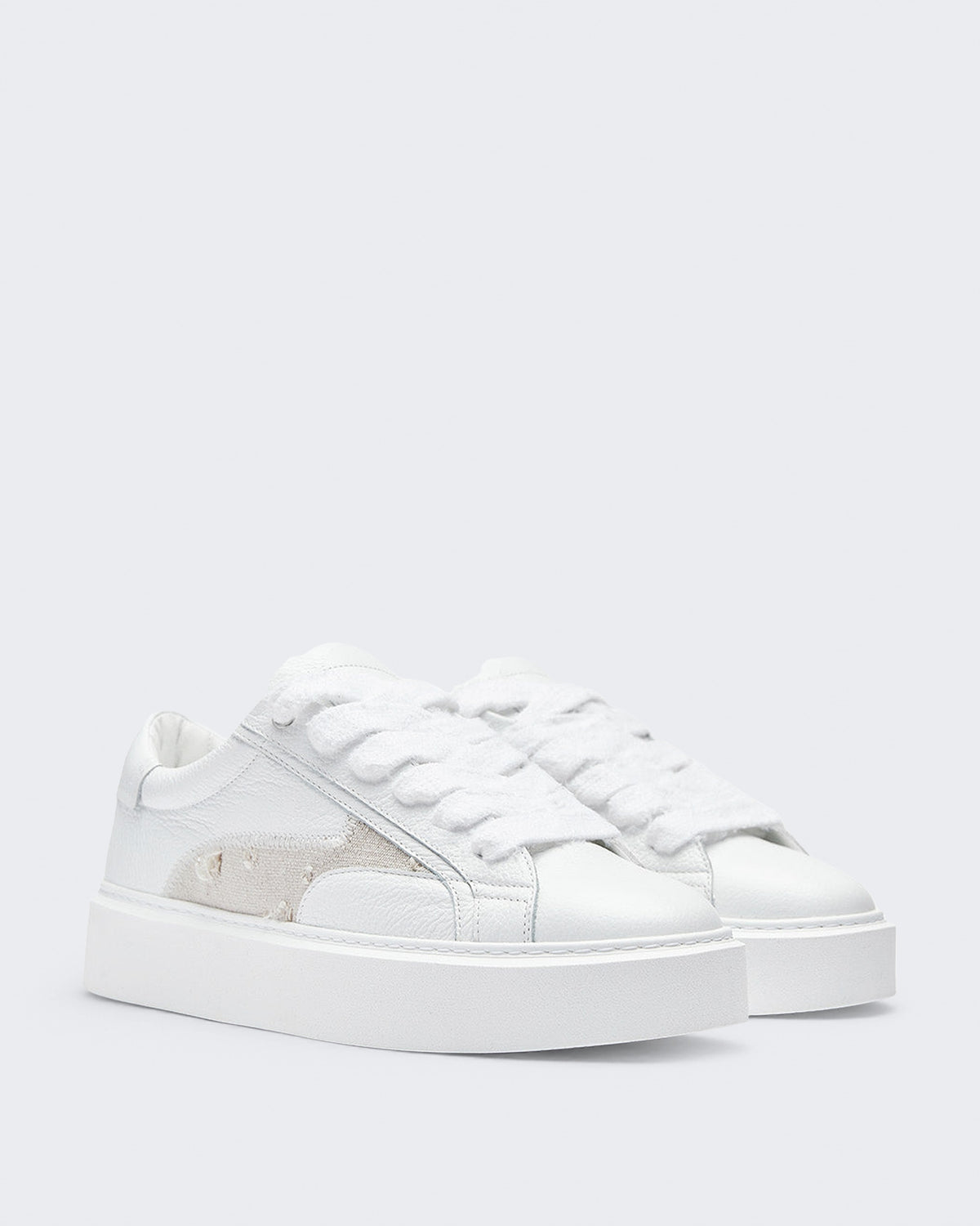 Herren Le Promeneur Sneaker White