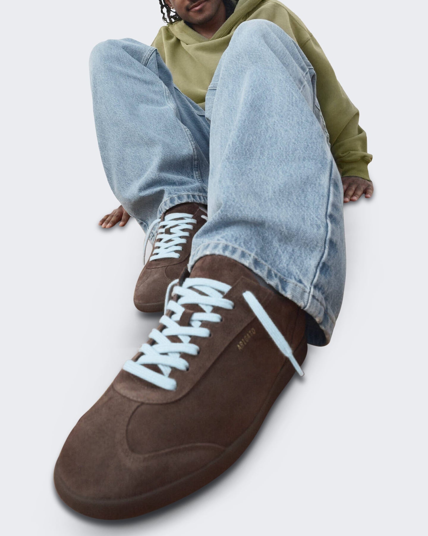 Heren Zane Sneaker Brown/Dark Gum