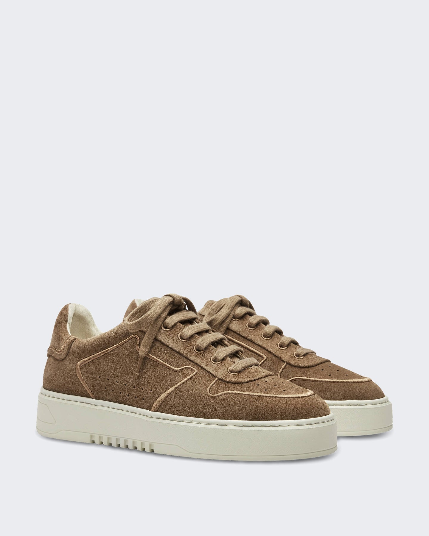 Herren Orbit Embroidery Sneaker Braun