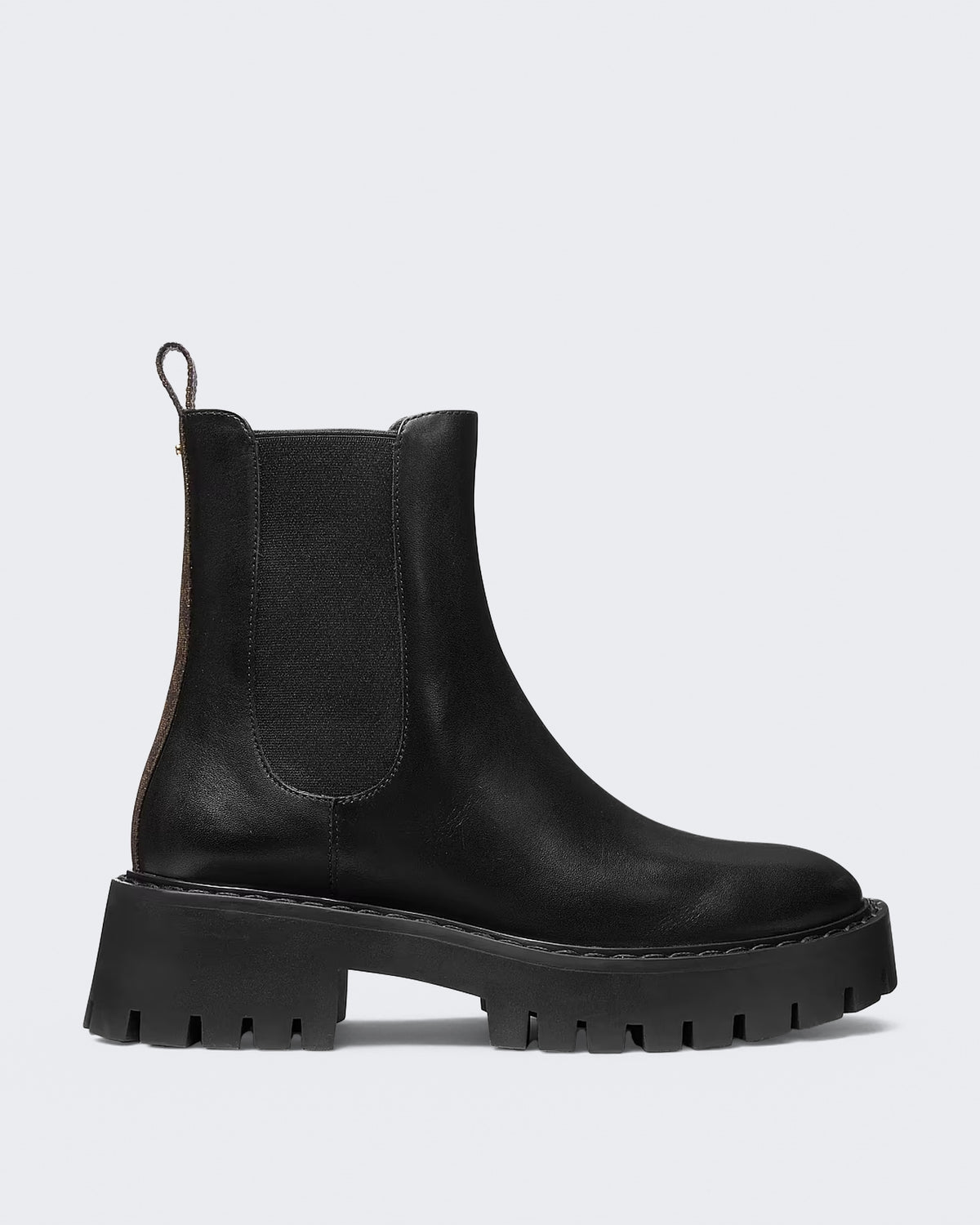 Dames Asher Flat Bootie Brown/Black