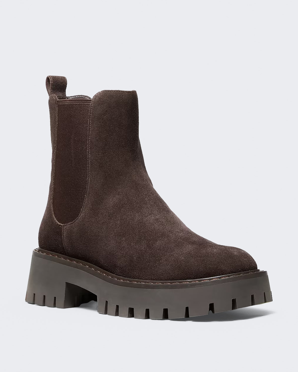Dames Asher Flat Bootie Chocolate