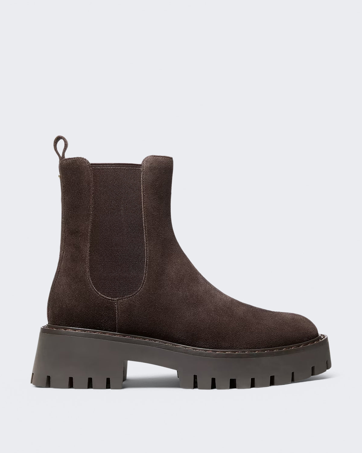 Dames Asher Flat Bootie Chocolate