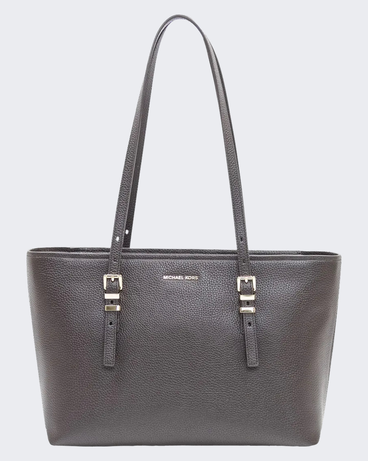 Dames Medium East West Top Zip Tote Chocolate