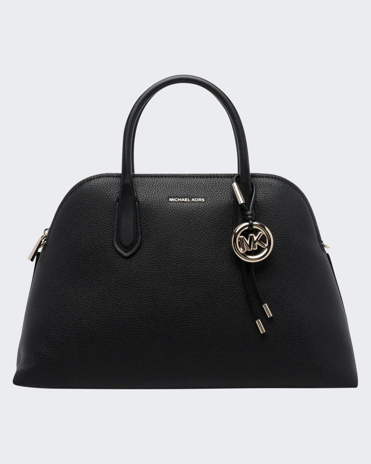 Damen Large Dome Chain Satchel Black