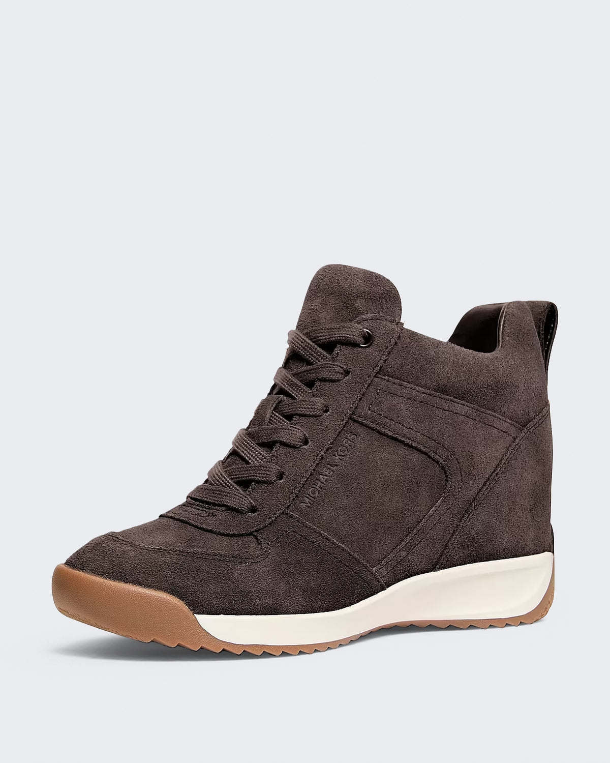 Dames Nikko S2 Wedge Trainer Chocolate
