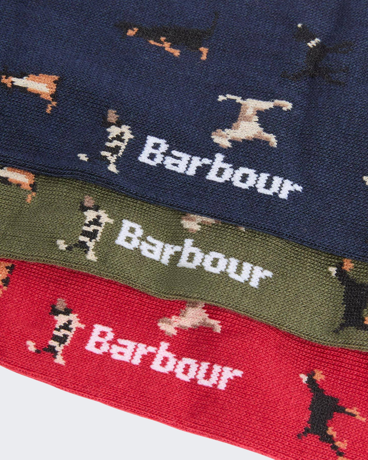 Heren Barbour Dog Gift Set Multicolor