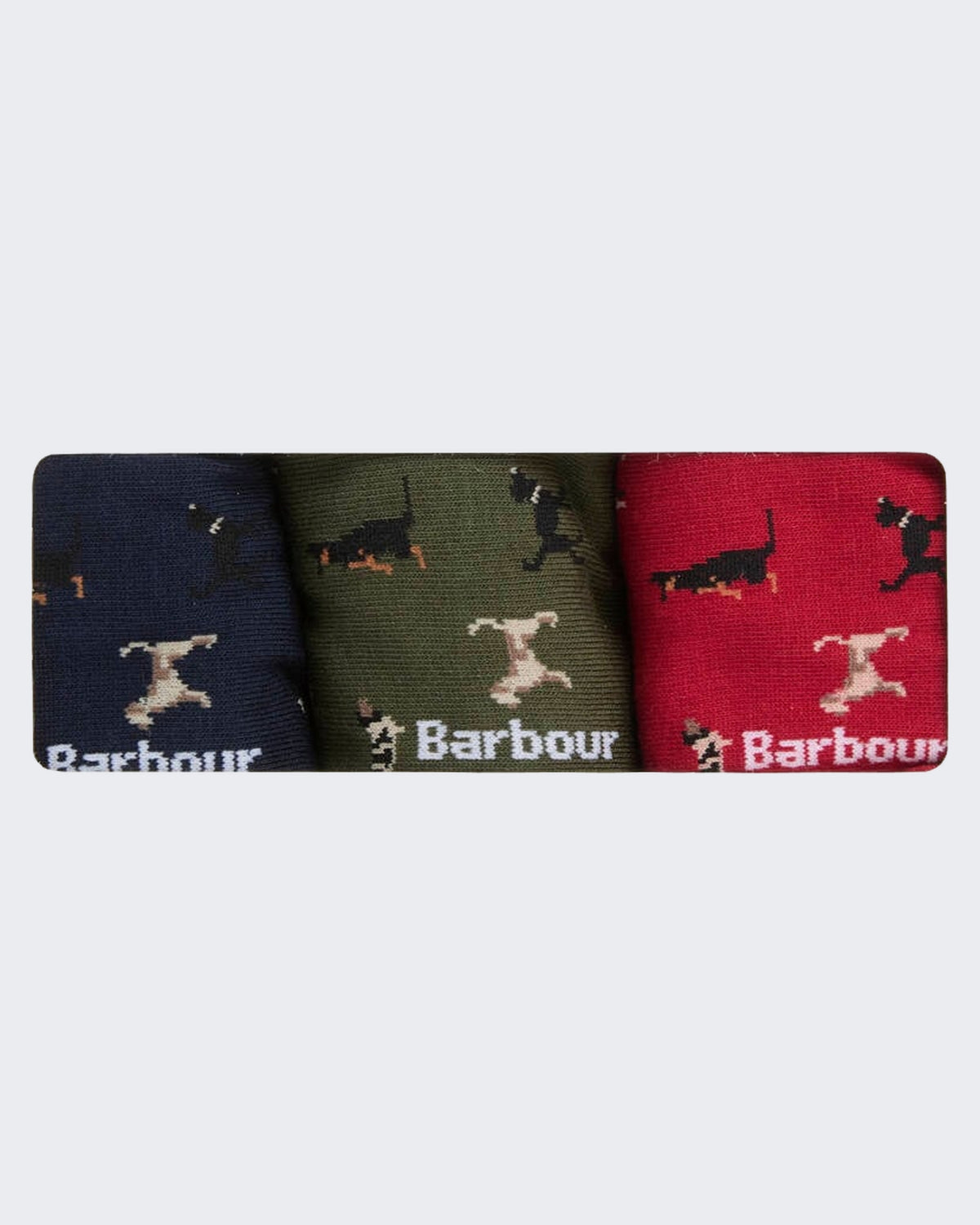 Heren Barbour Dog Gift Set Multicolor