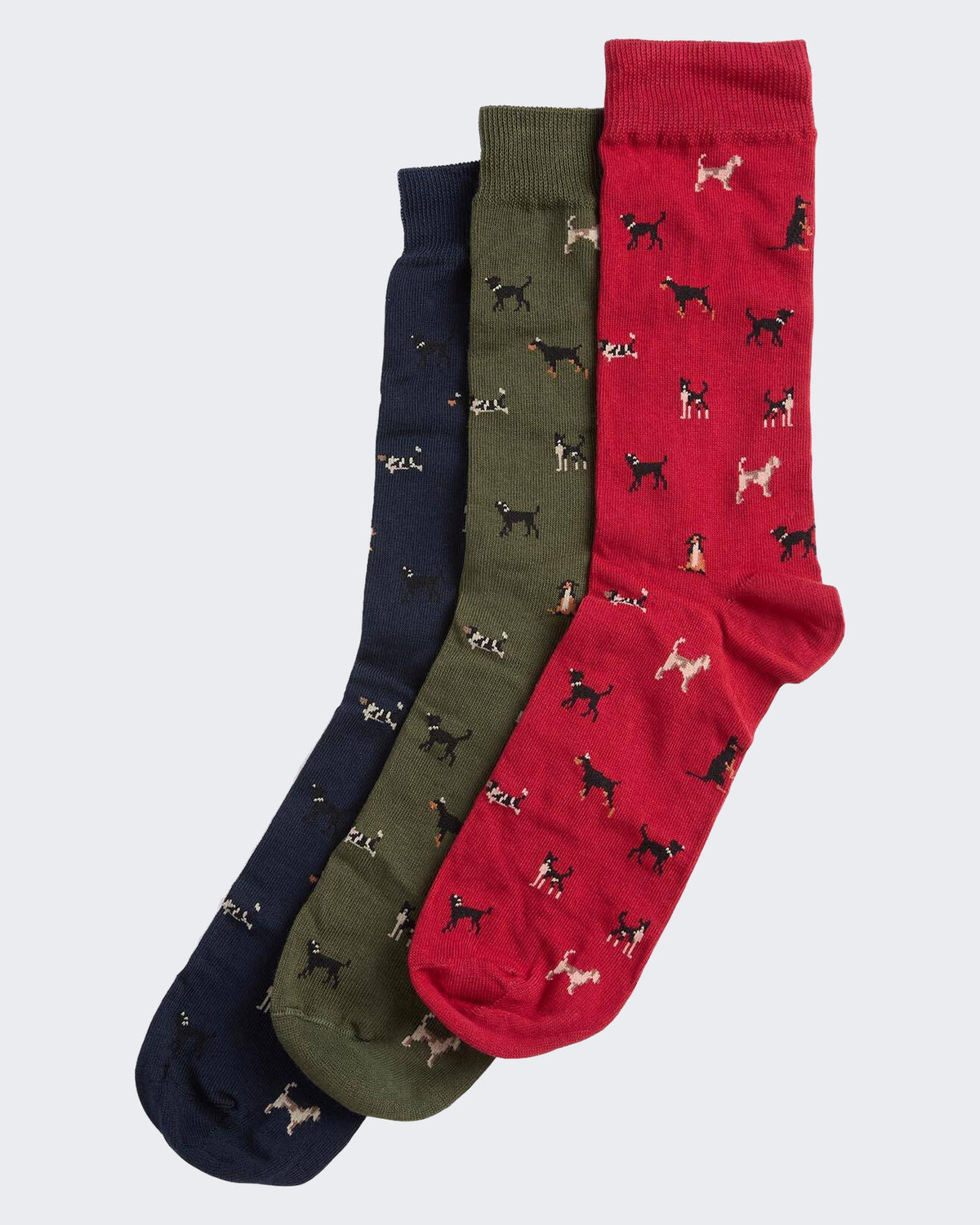 Heren Barbour Dog Gift Set Multicolor