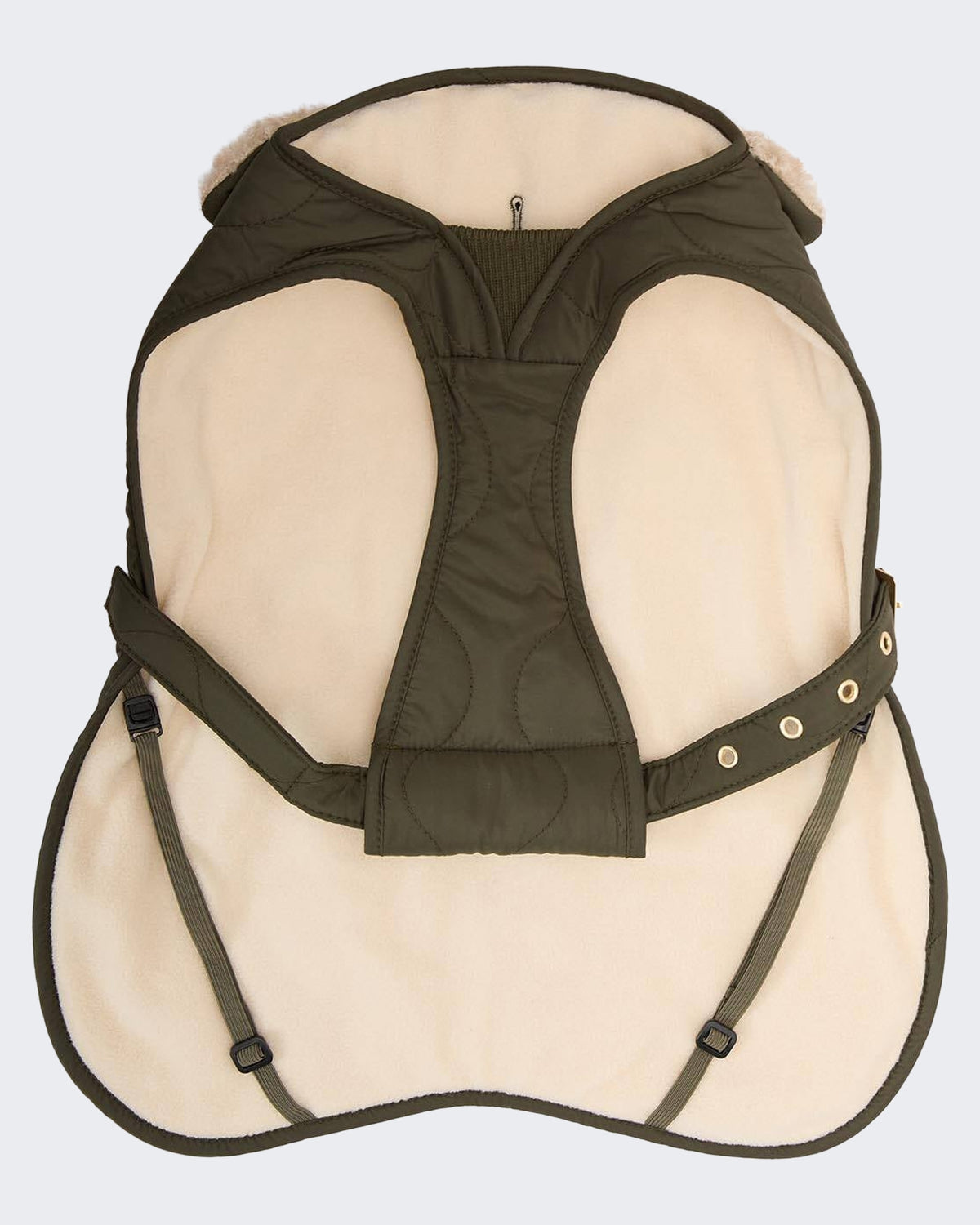 Unisex Beth Quilted Dog Coat Groen
