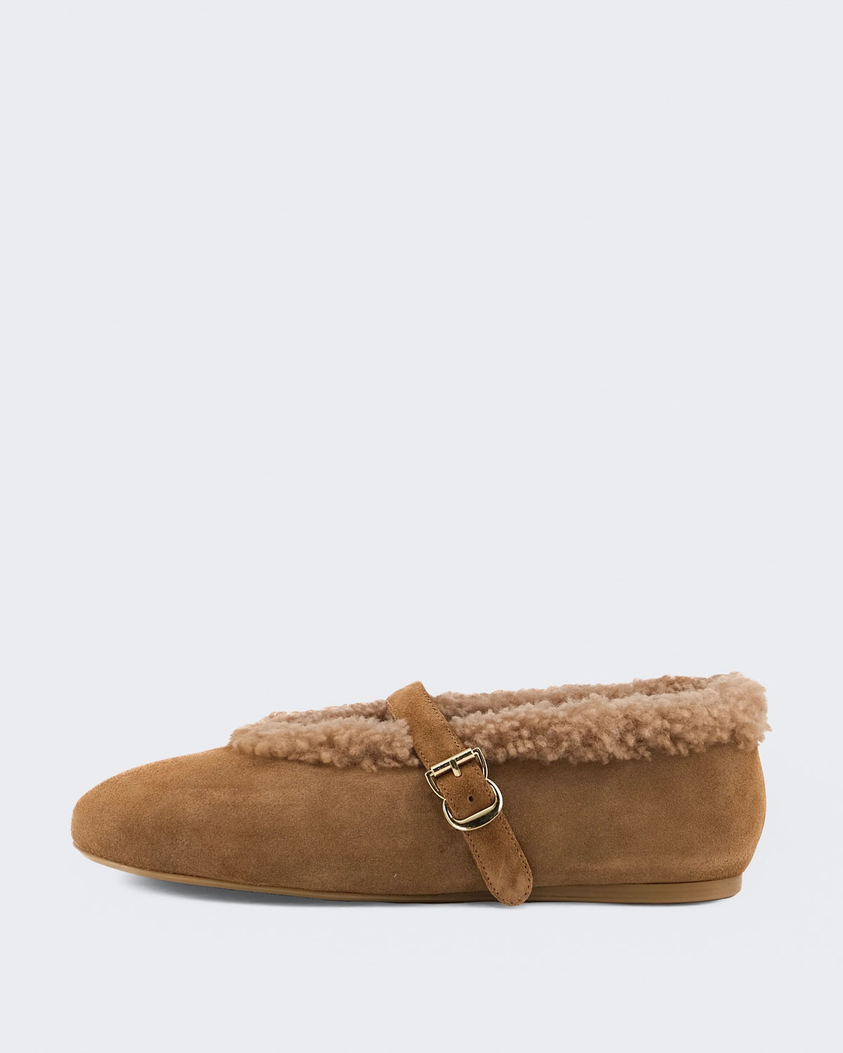 Toral Dames Dames Anoush Ballerina's met gespdetail Beige