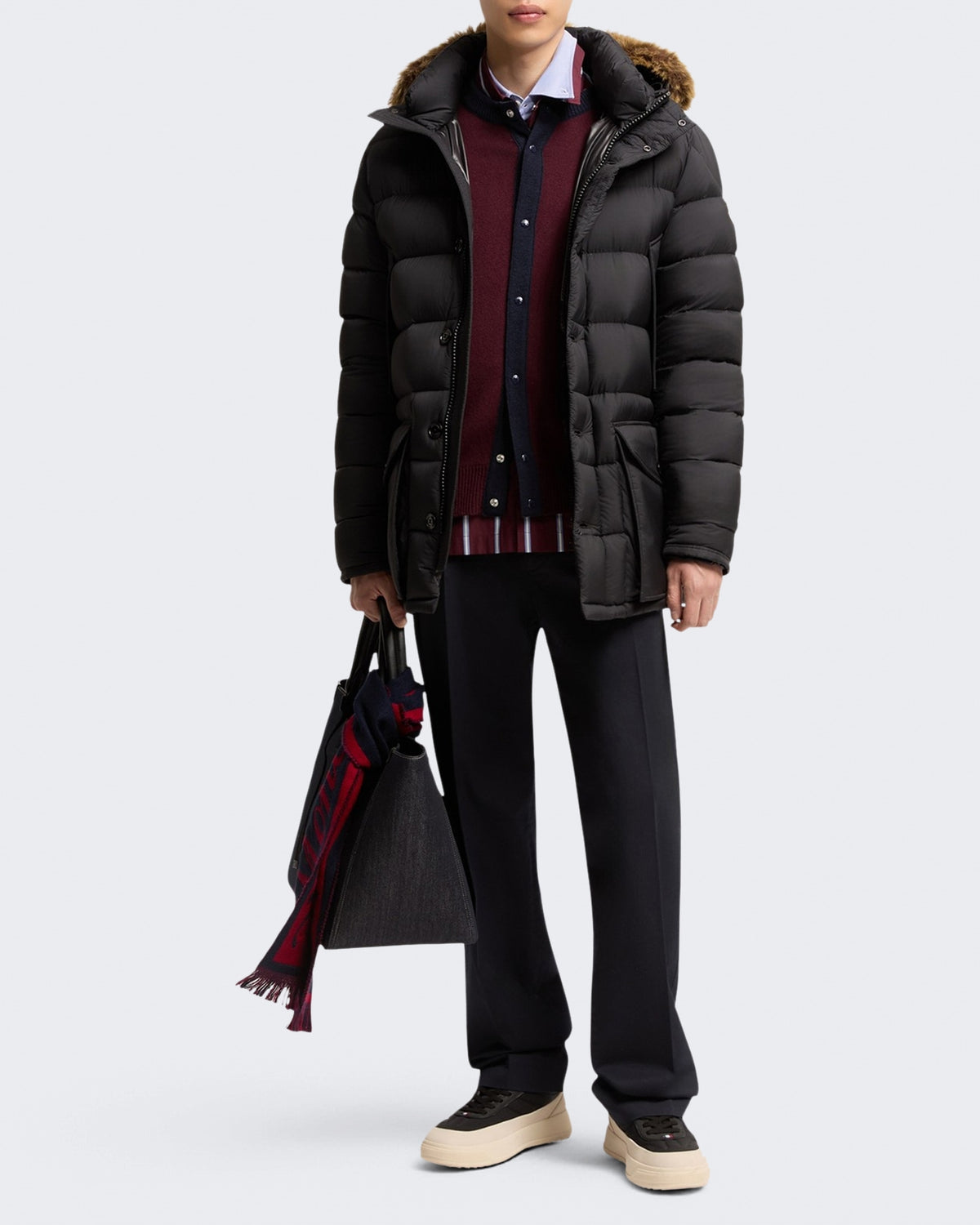 Moncler Heren Clunye Giubbotto Zwart