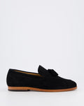 Atelier Verdi Herren Harrison Loafer Pom Schwarz