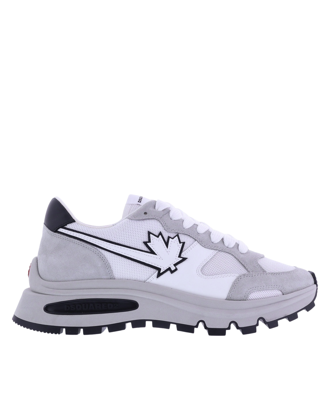 Heren Run DS2 Sneakers Wit/Zwart