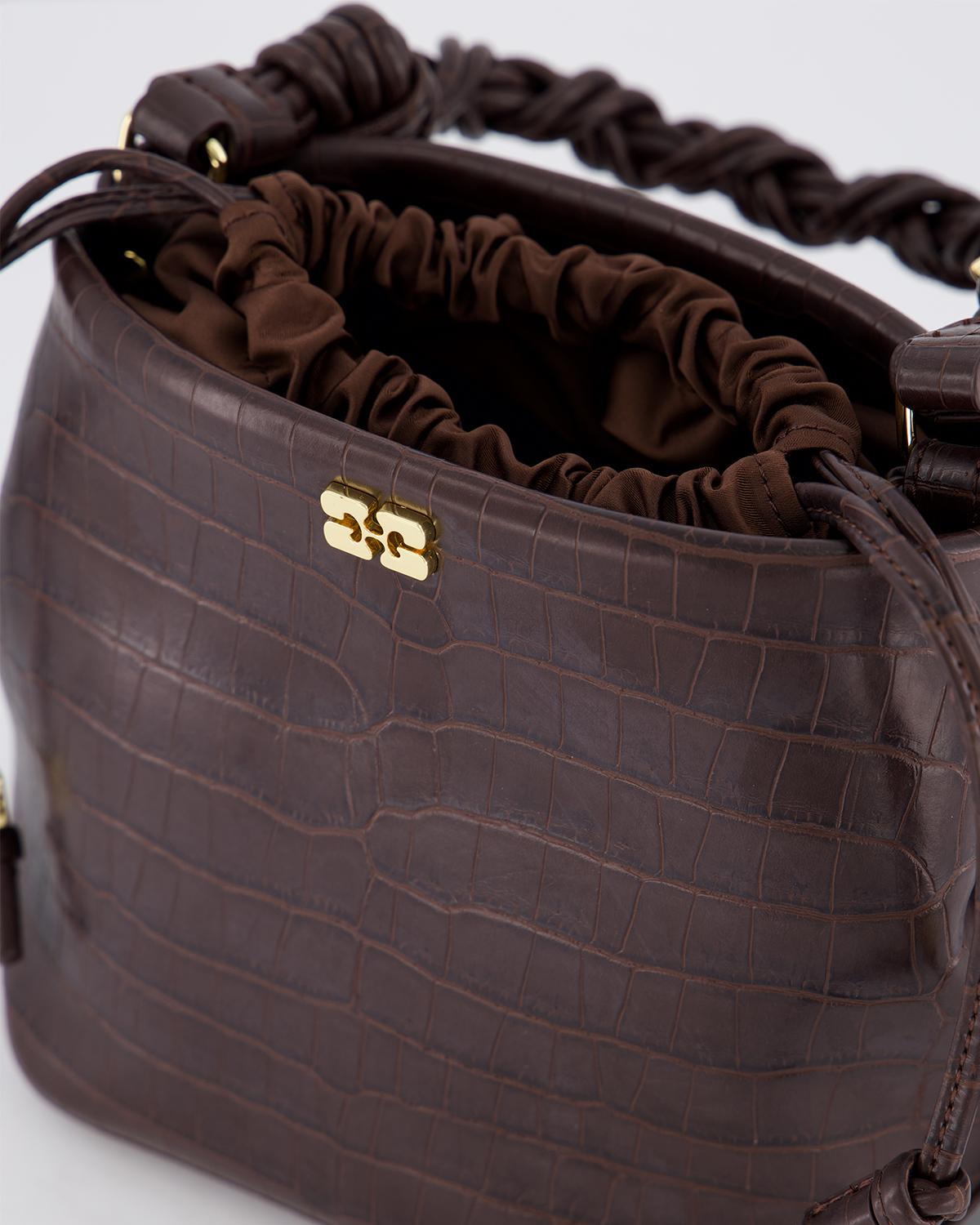 Dames Bou Bucket Bag Croco