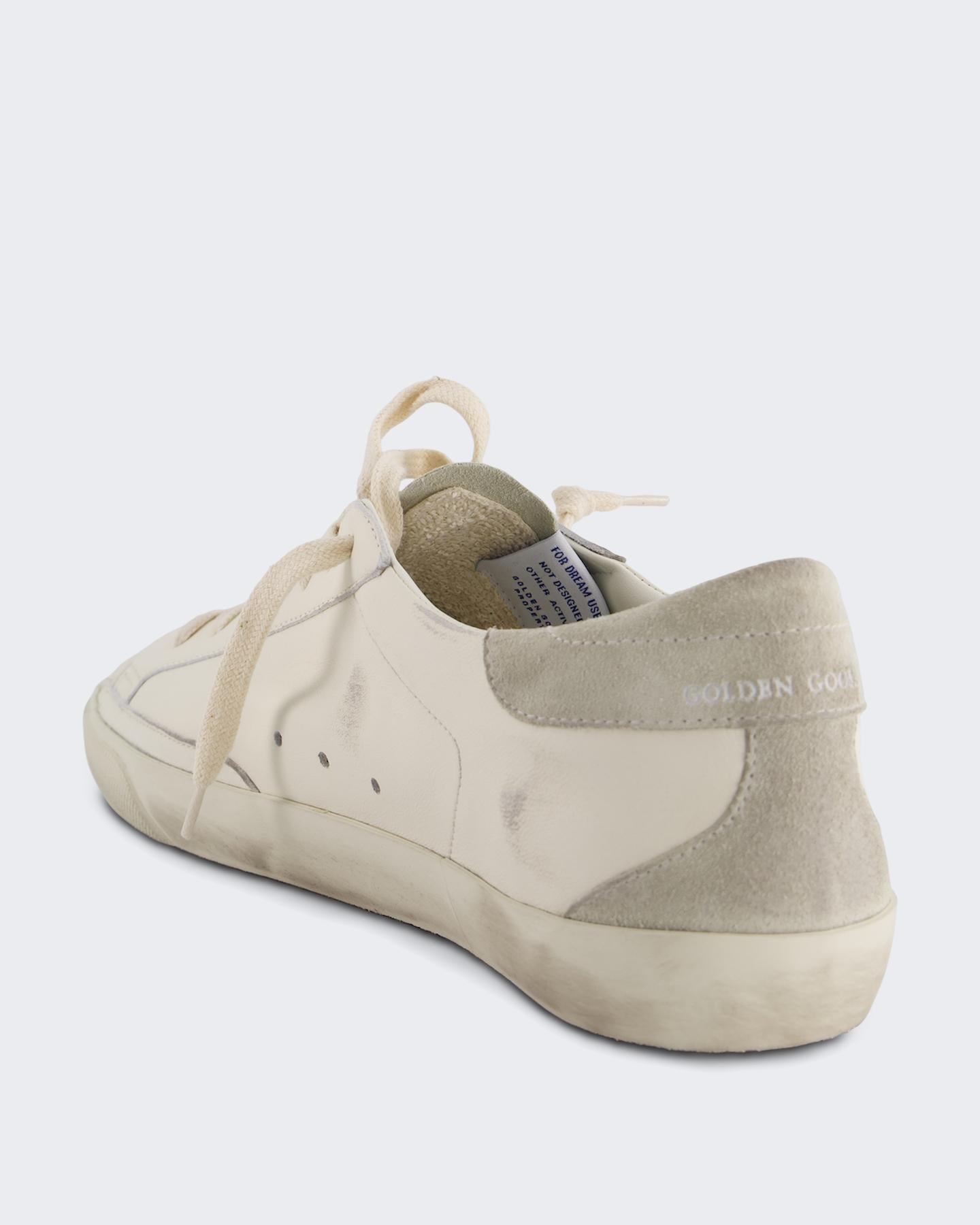 Heren Super-Star Sneaker Wit/Grijs