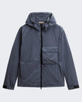 Heren Shiny Nylon Hooded Jacket — huidige kleur