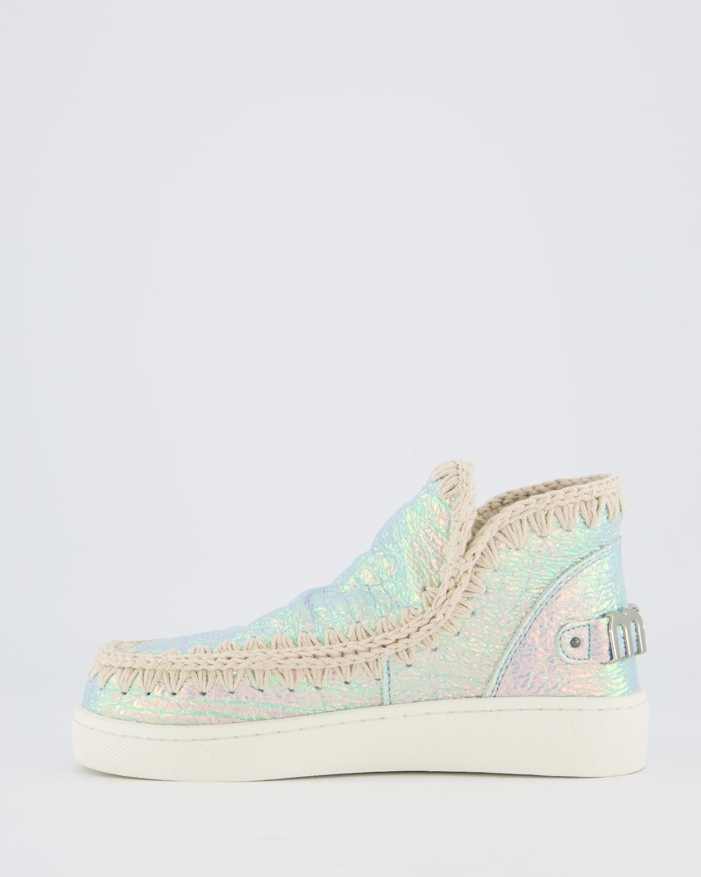 Dames Summer Eskimo Wrinkled Metalli