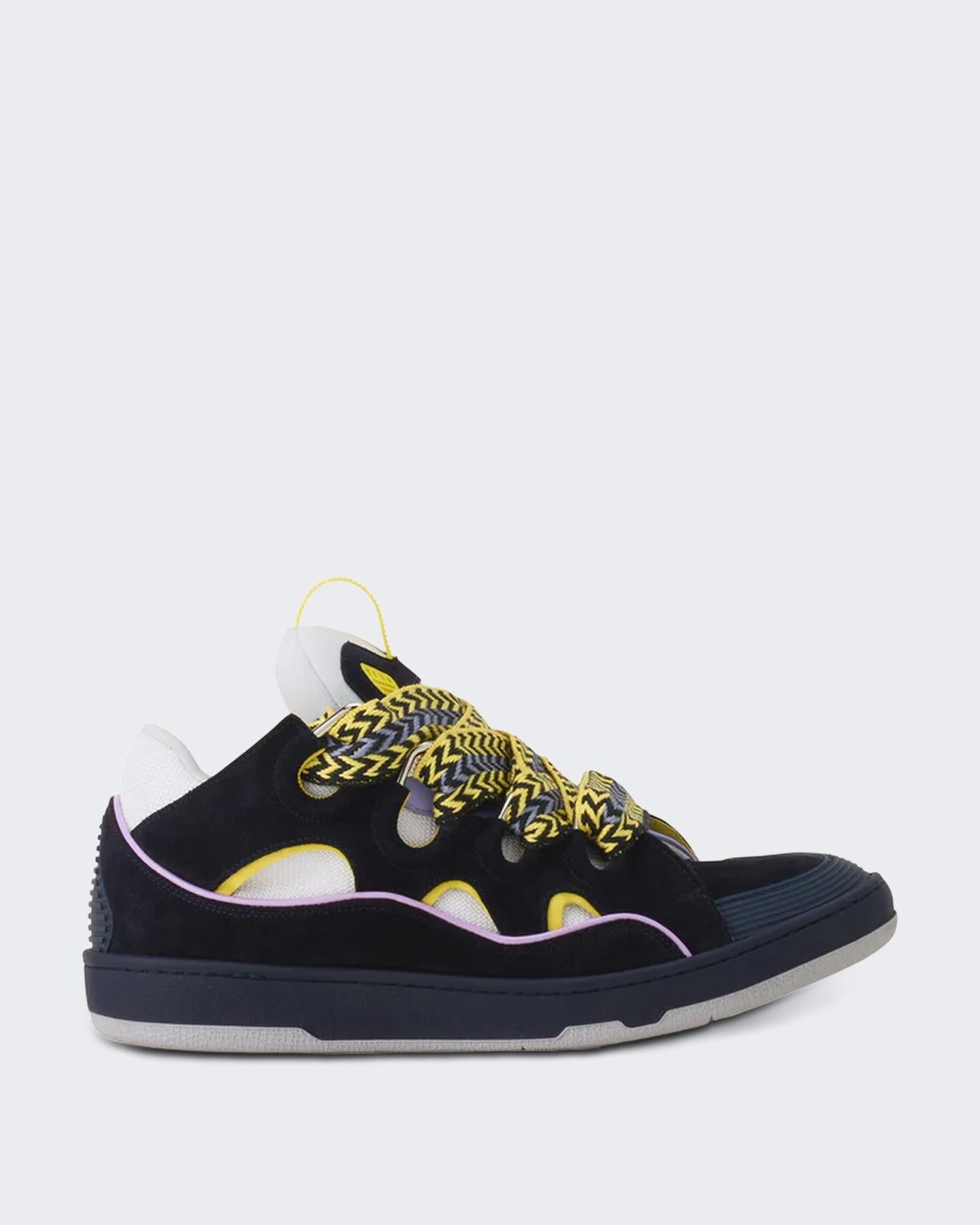 Dames Curb Sneakers Bicolor