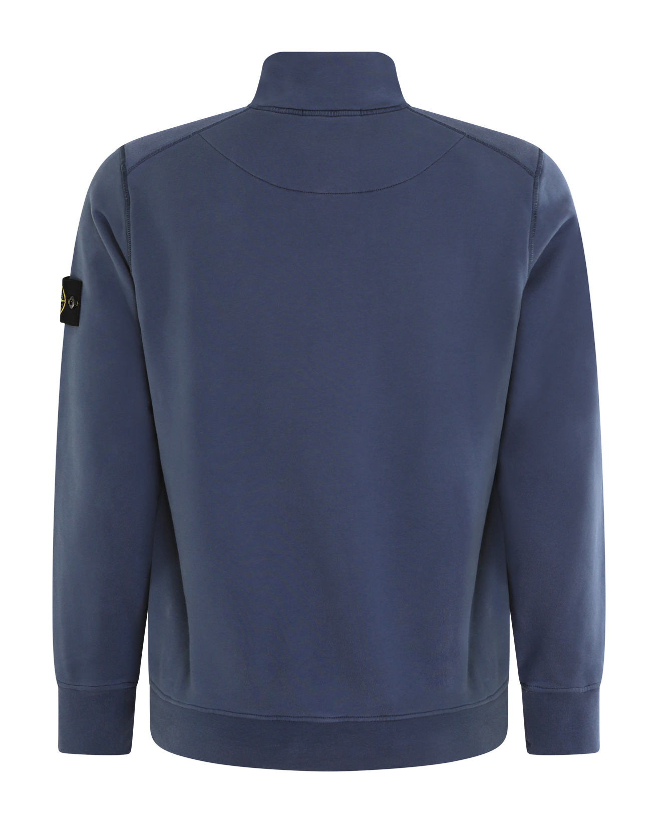 Heren Half Zip Sweater Blauw