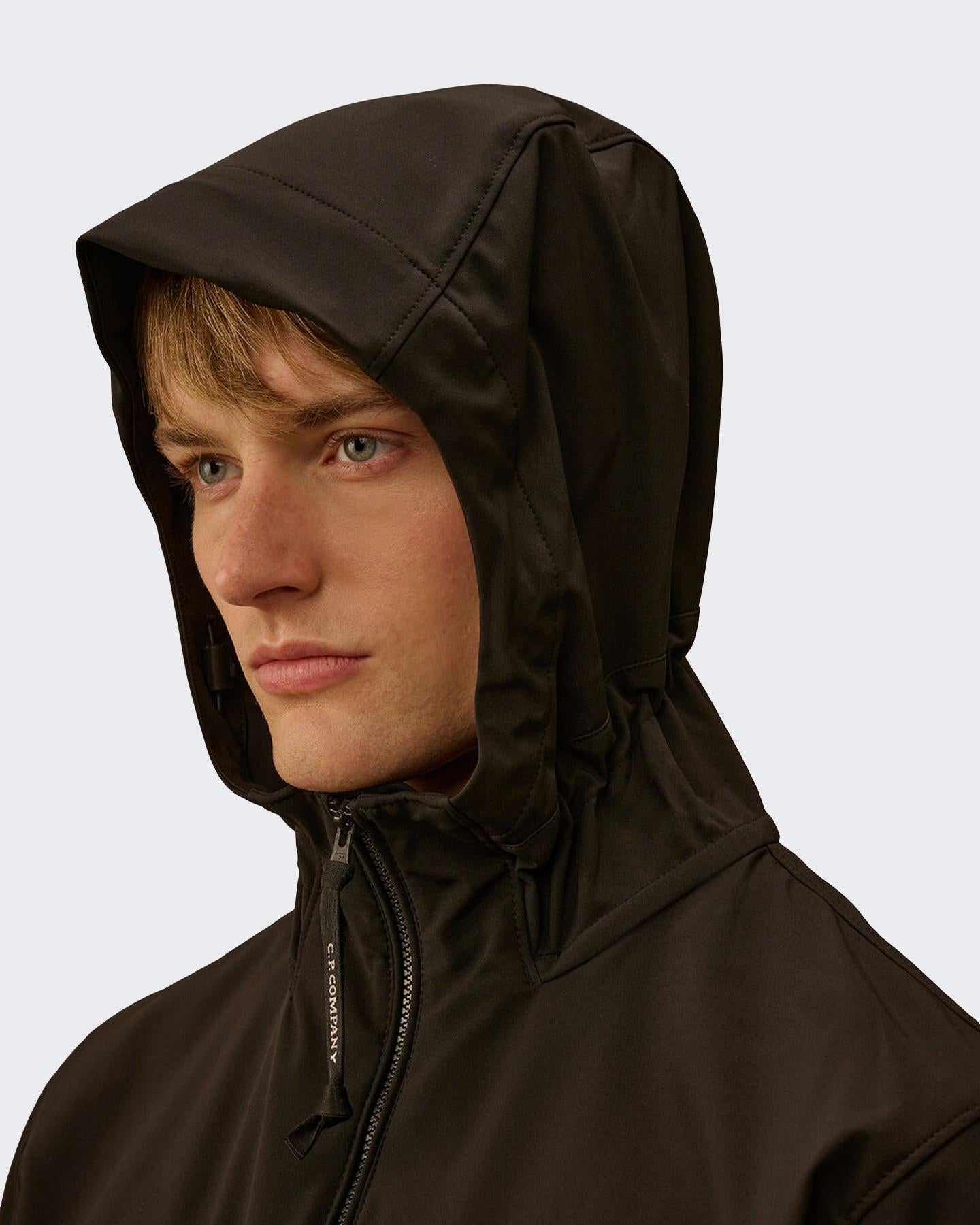 Heren Shell_R Hooded Jacket Zwart