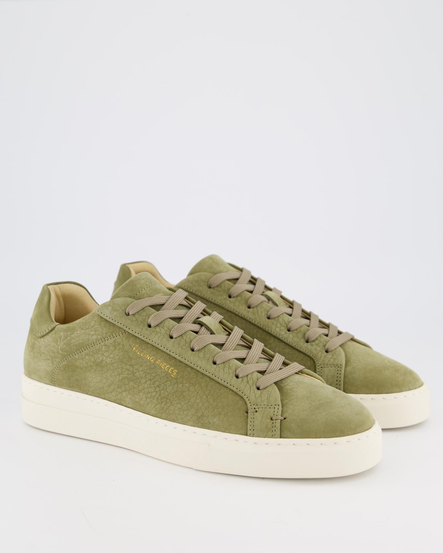 Heren Tiebreak Grain Sneaker Groen
