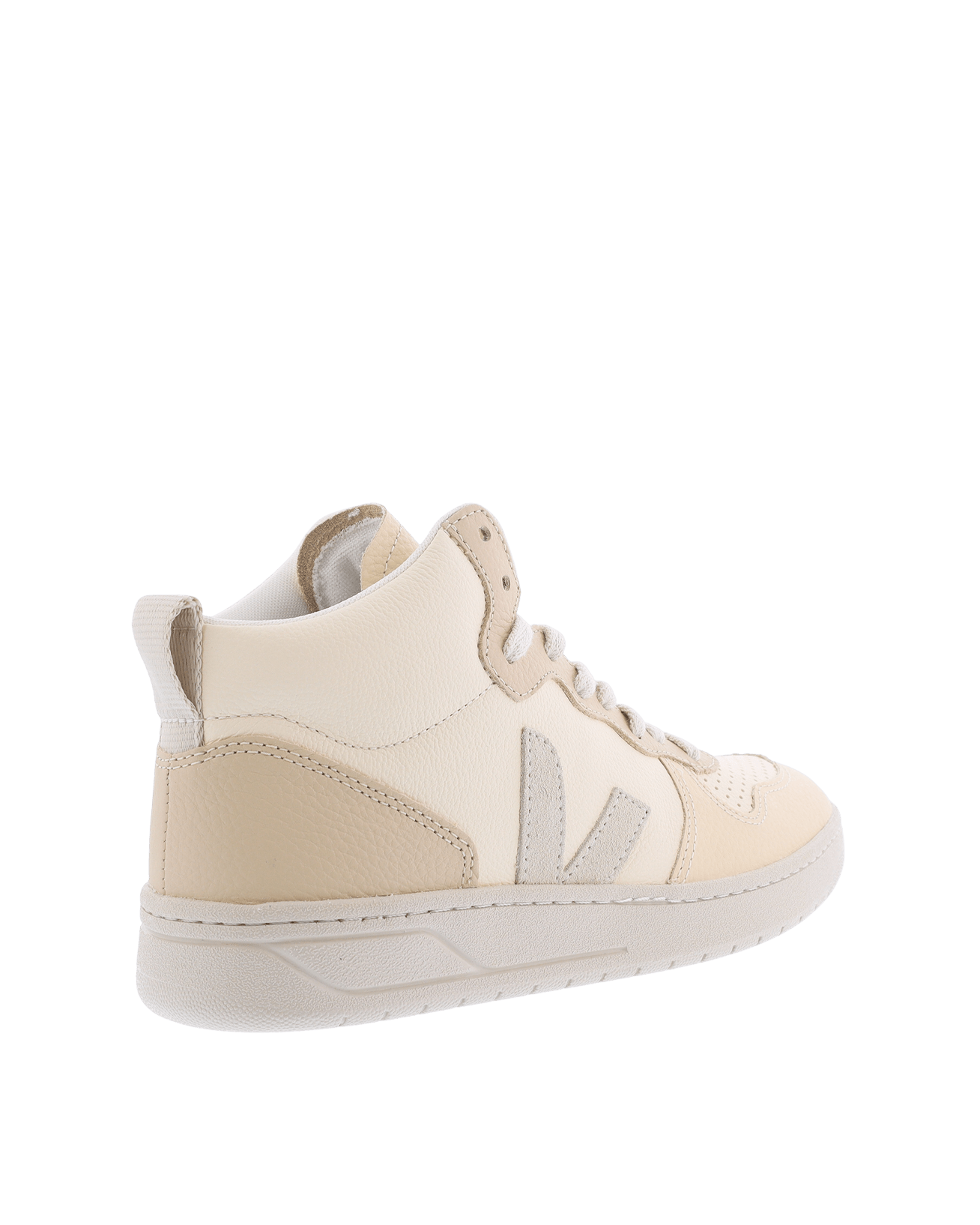 Veja Dames V-15 Sneaker Beige – foto 3