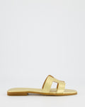 Damen Joy Slippers Gold Metallic