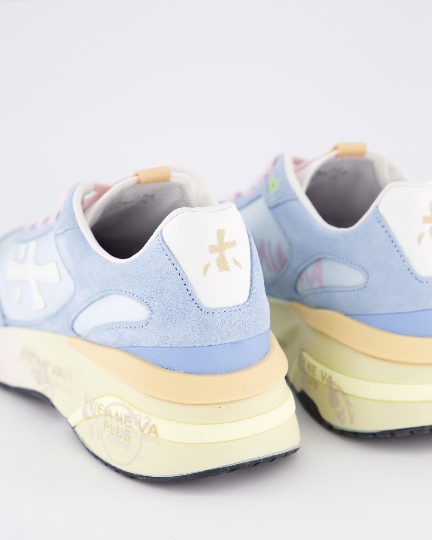 Dames Moerund Sneaker Blauw/Lila