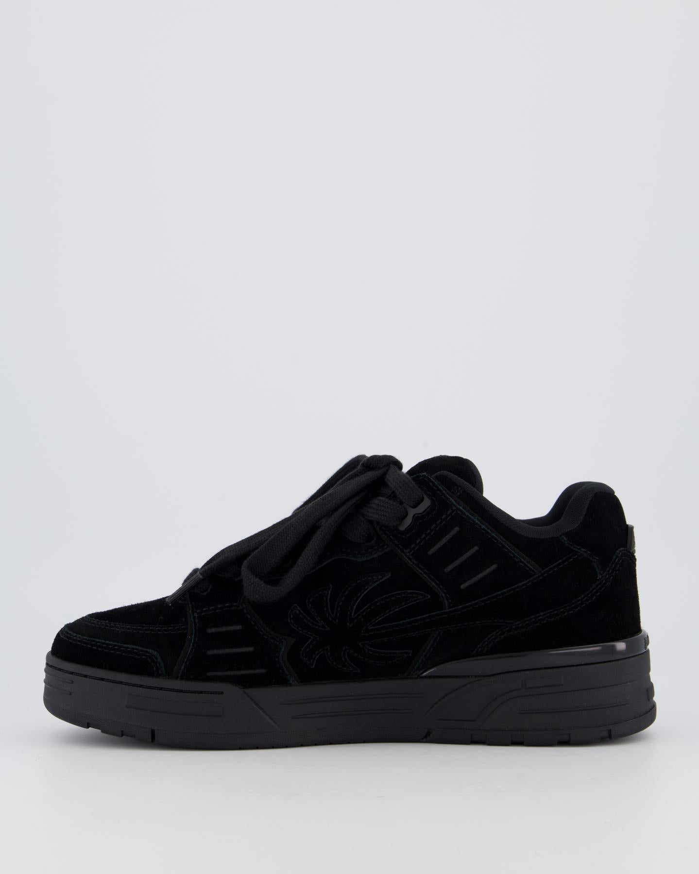 Heren Venice Suede Sneakers Zwart