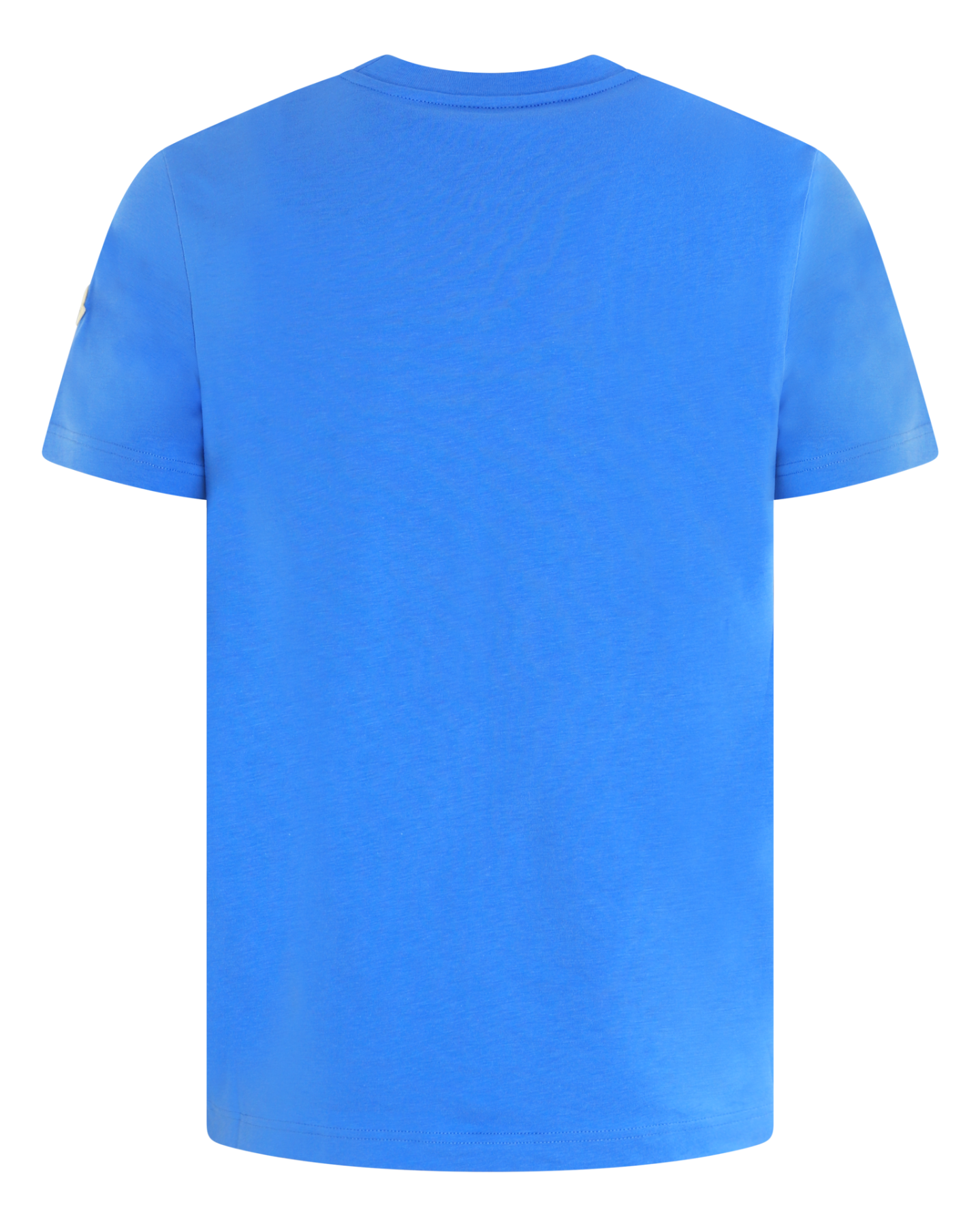 Heren Logo-Printed T-Shirt Blauw
