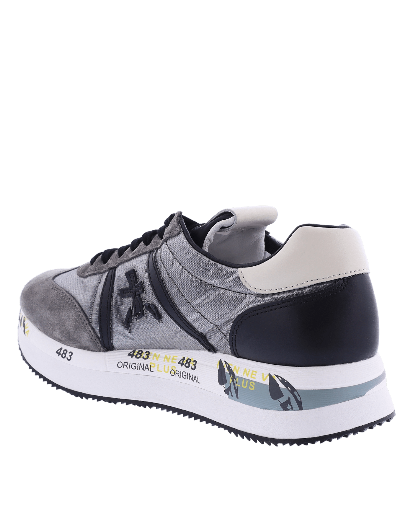 Dames Conny Sneaker Grijs/Zilver