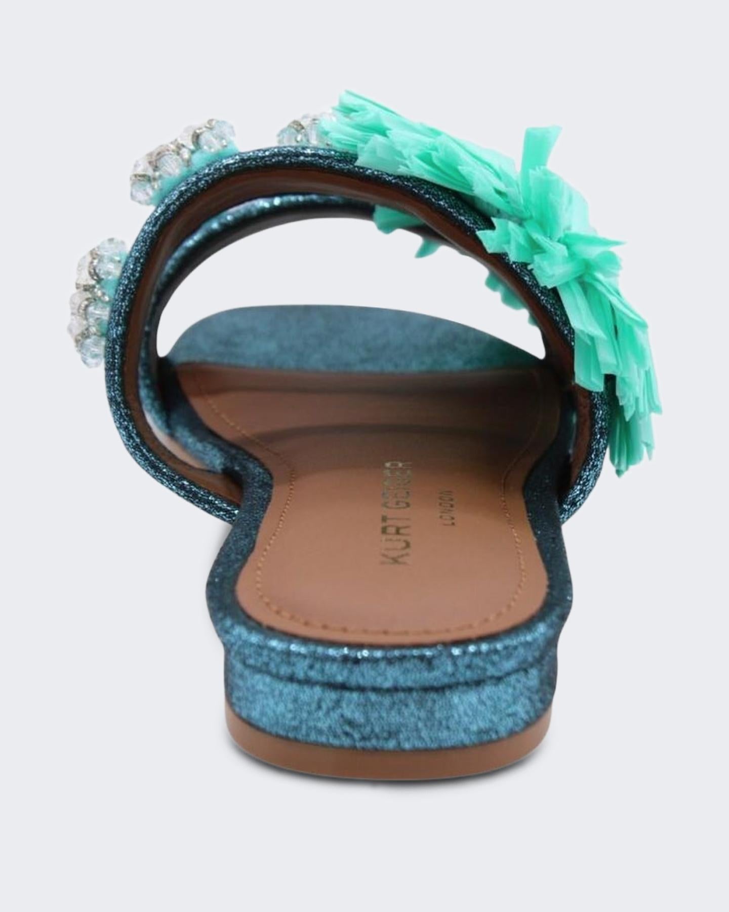 Kurt Geiger Dames Raffia Buckle