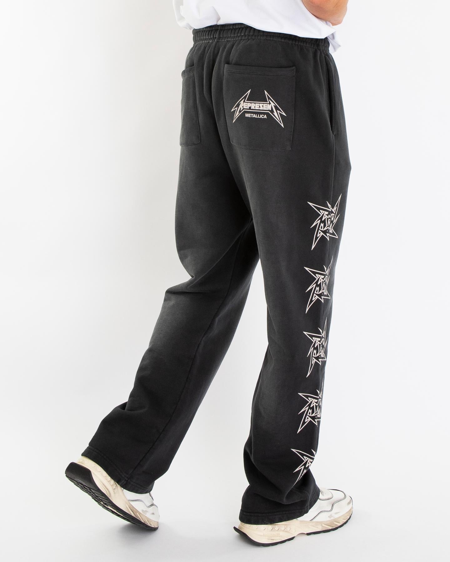 Heren Metallica 40 Yrs Pants Zwart