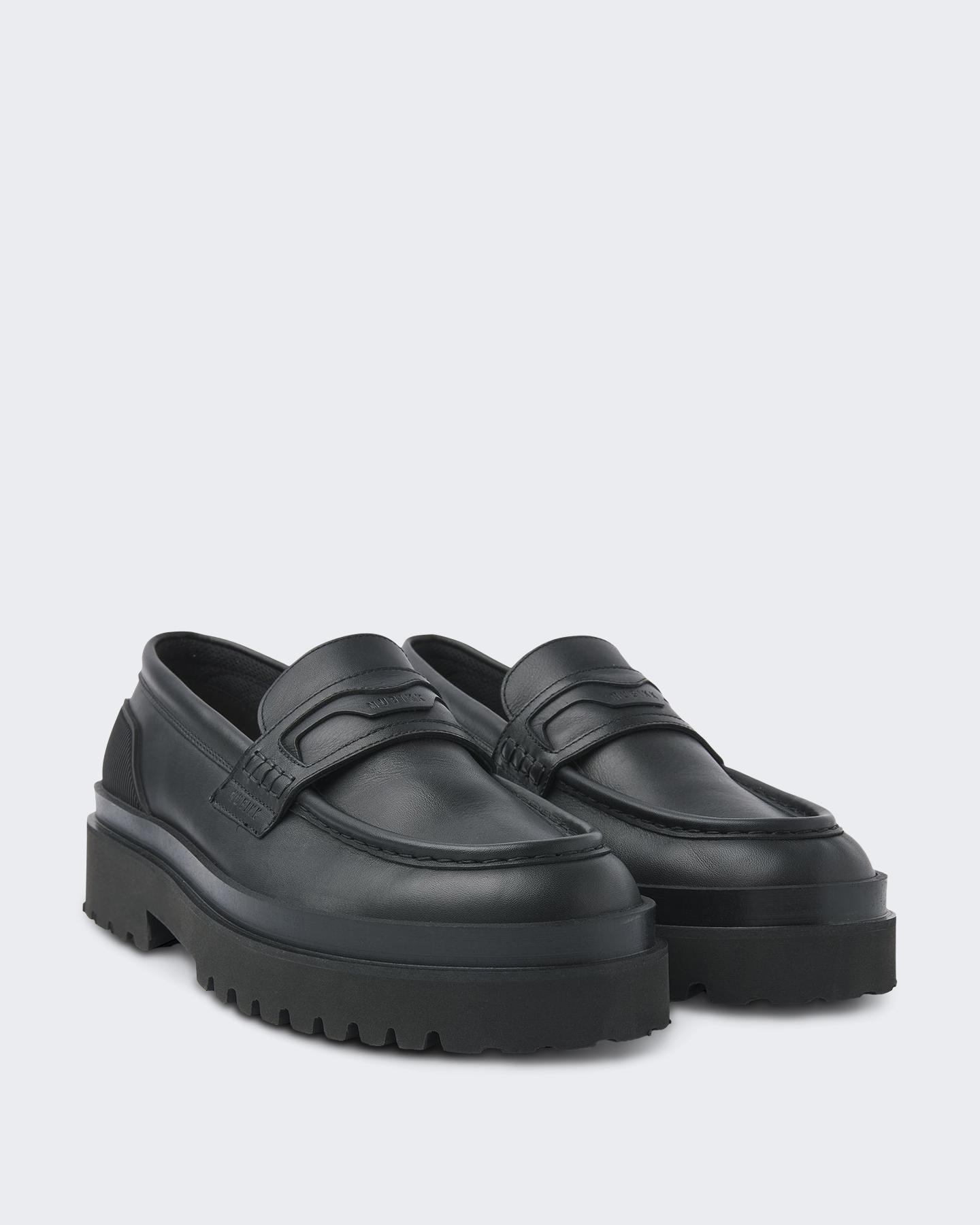 Heren Ethan Gatsby Loafer Zwart
