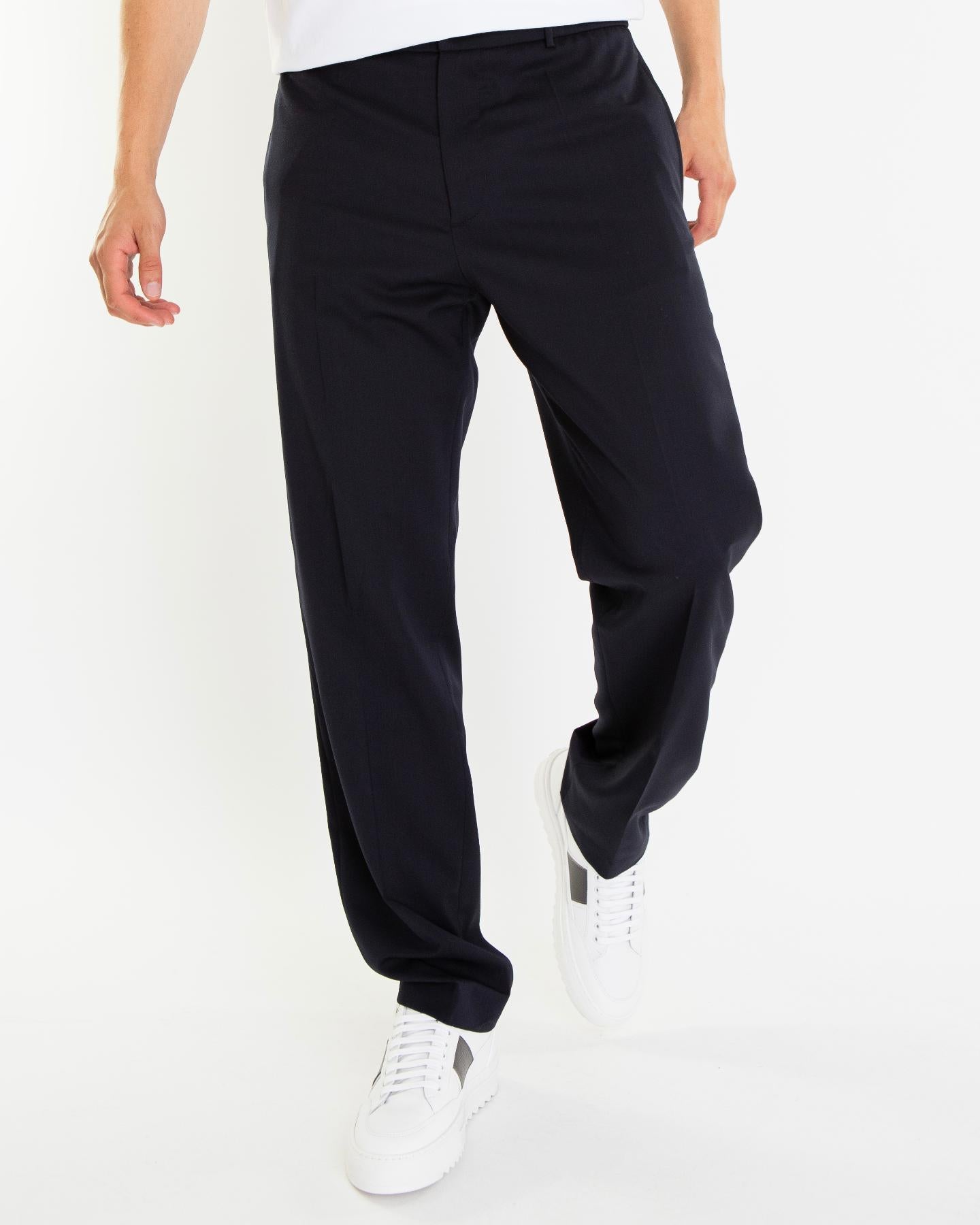Heren Logopatch Pantalone Blauw
