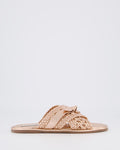 Damen Braided Slipper Rosé Gold
