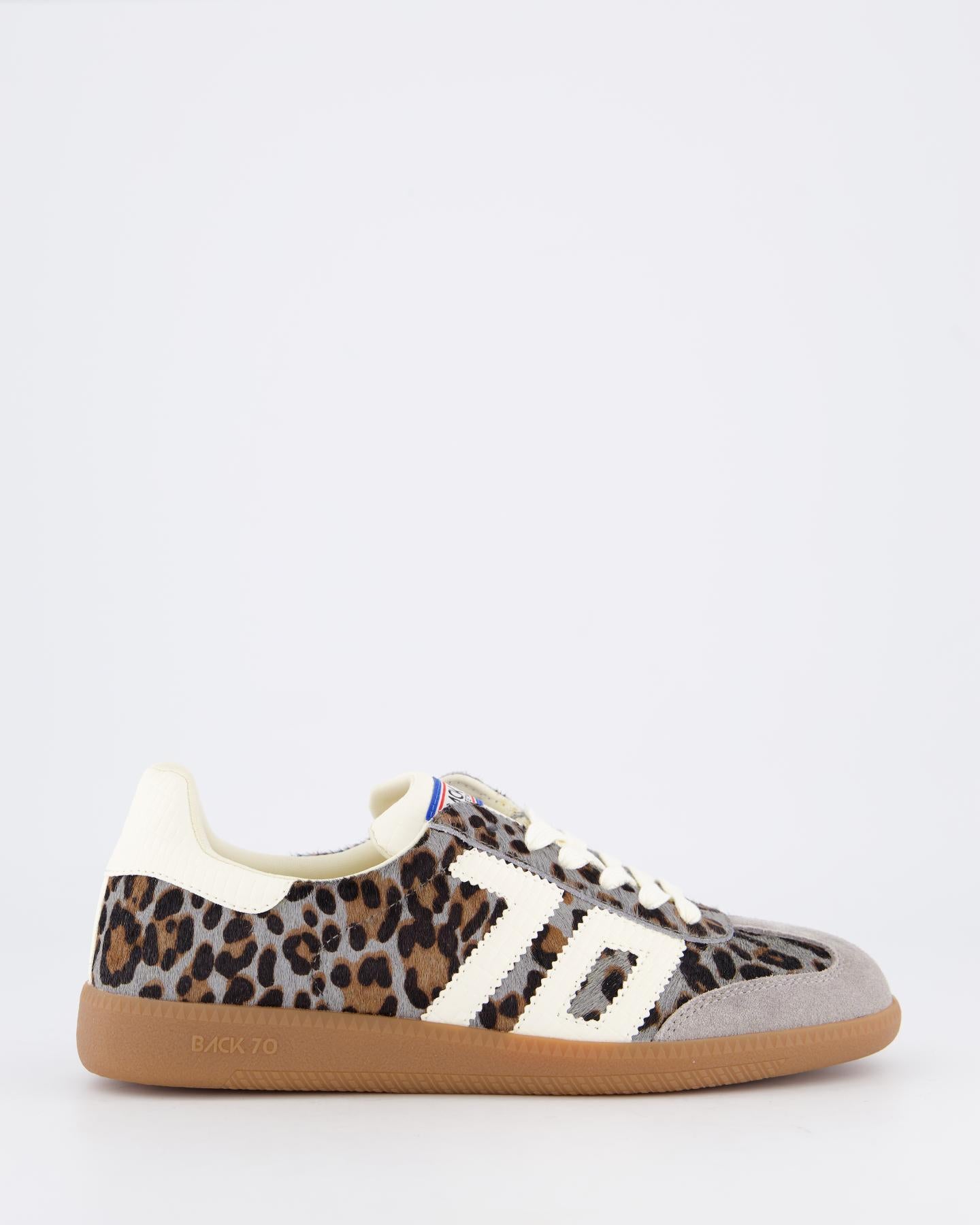 Dames Leopard Sneaker Blauw