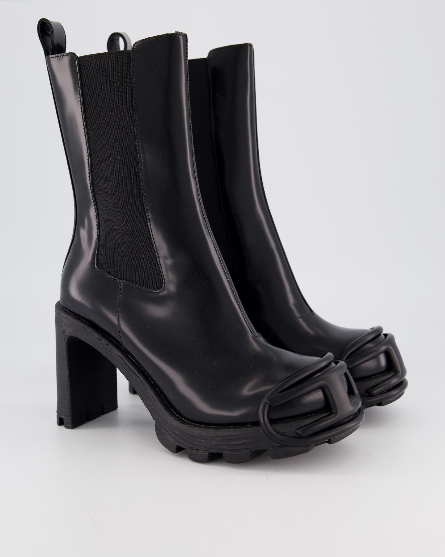 Dames Hammer Chelsea Boot Zwart
