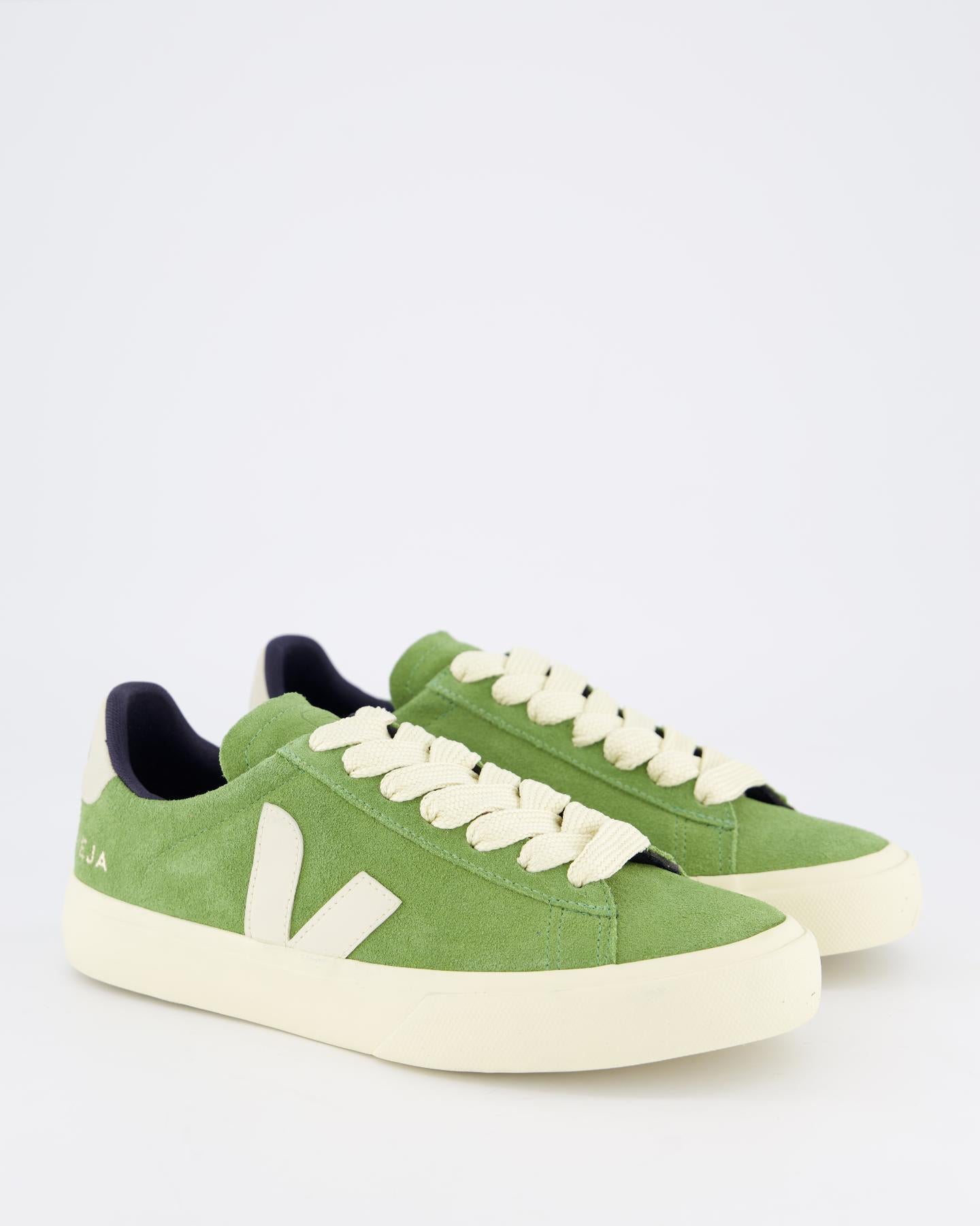 Dames Campo Suede Sneaker Groen