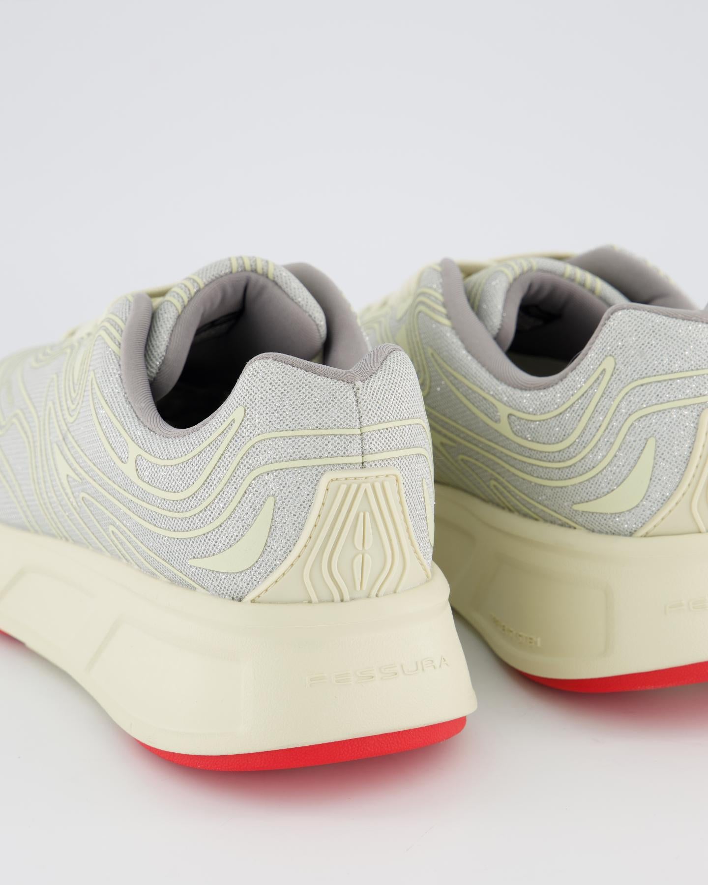 Dames Run 01 Sneaker Grijs/Zilver