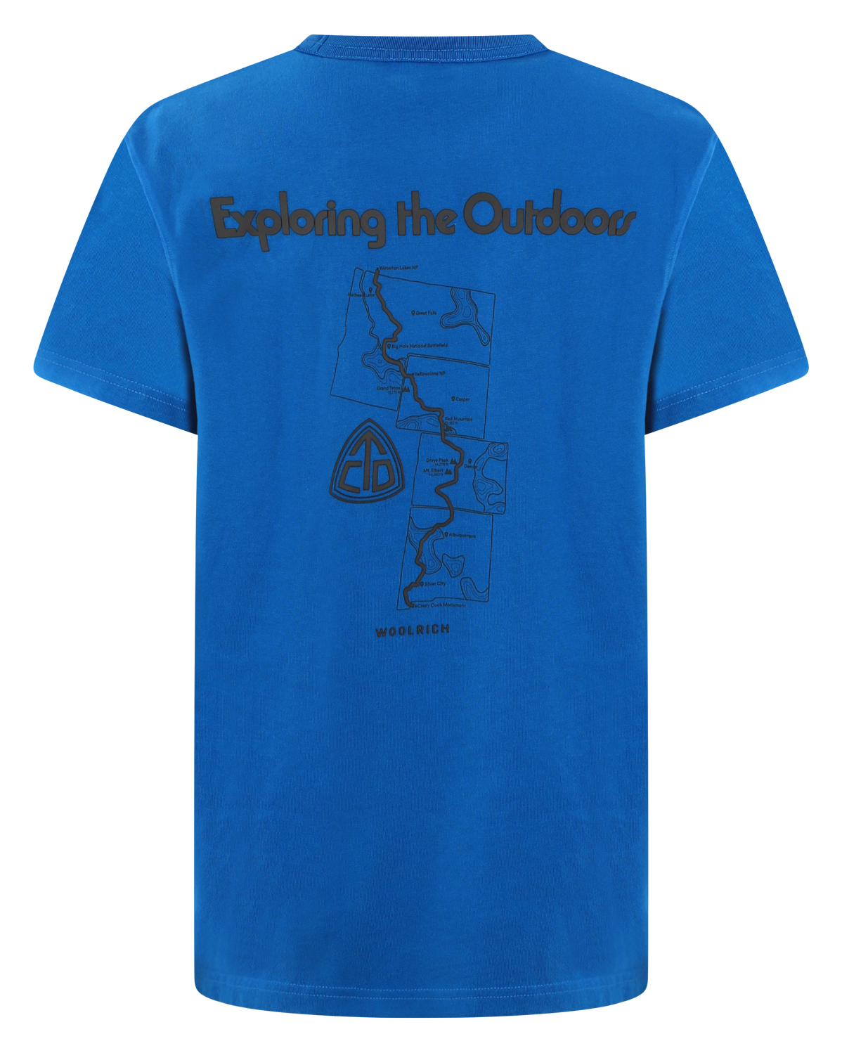 Heren Trail T-Shirt Blauw