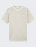 Herren-T-Shirt mit kurzem Bund — huidige kleur